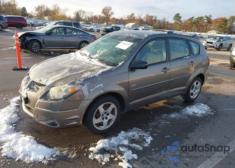 2003 Pontiac Vibe from USA, damaged, VIN 5Y2SL64863Z465448